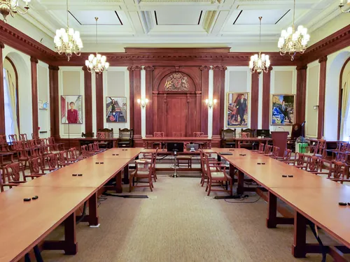 Historic council chamber
